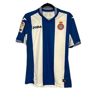Joma Espanyol 2016 Soccer Home‎ Jersey Size XS